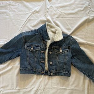 Jean jacket for small girl